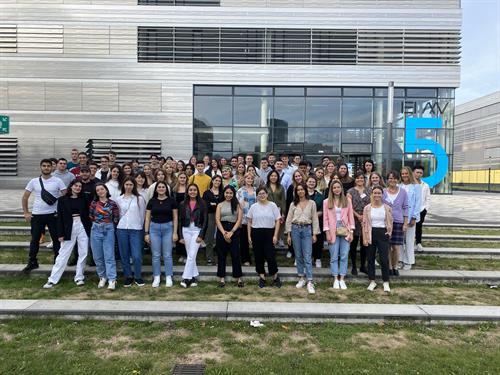 Group Picture of the Exchange Students during the Welcome Event on 13 September 2022